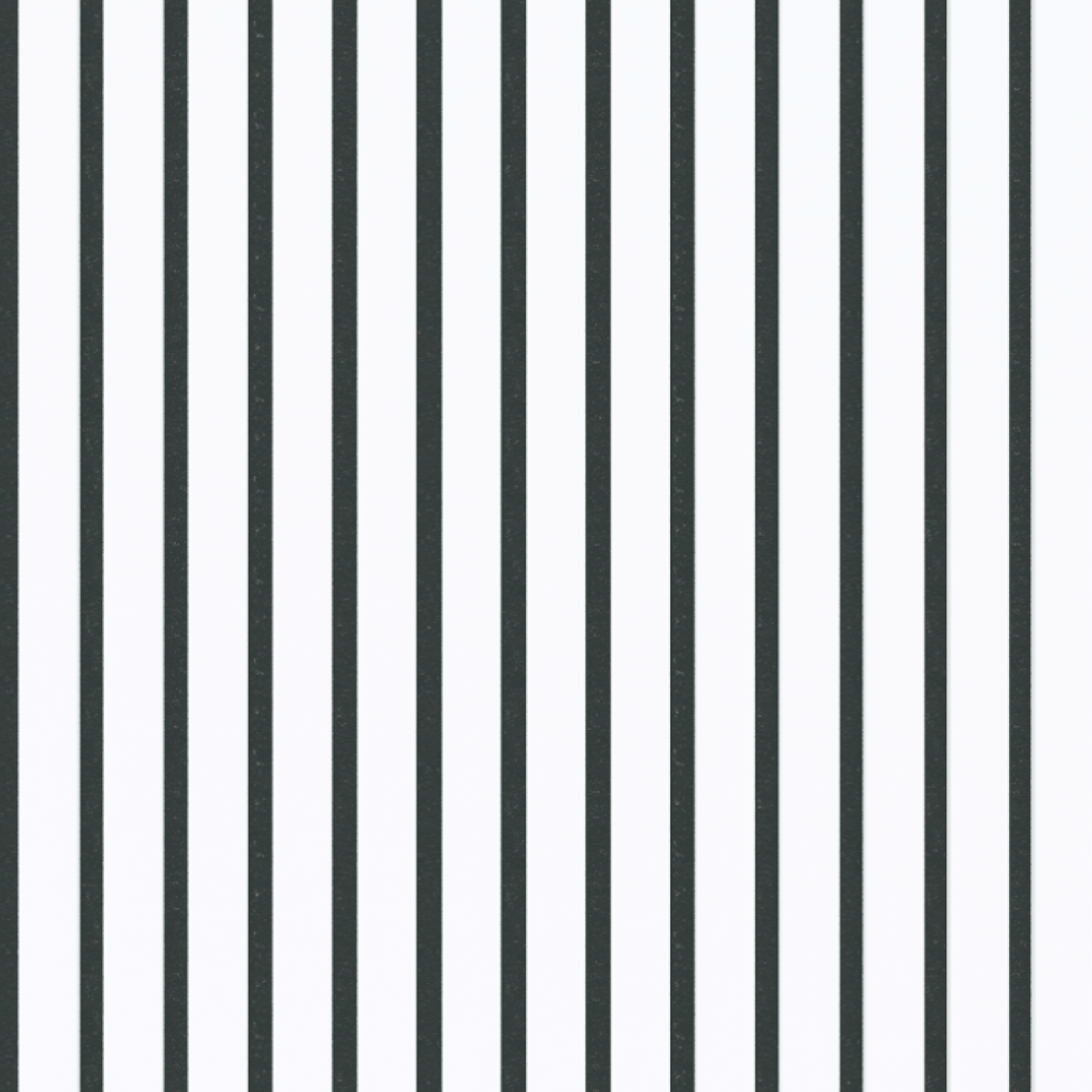 White acoustic wood slat wall panel finish 278x60cm wholesale swatch